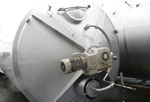 Behälter 25.000 Liter aus V4A, temperierbar, isoliert, gebraucht