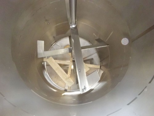 Mischbehälter 25.500 Liter aus V2A isoliert, gebraucht