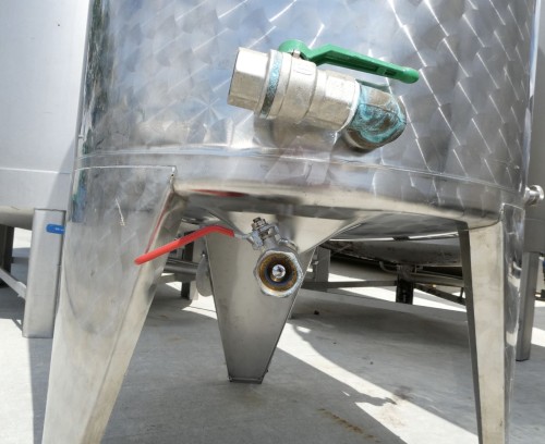 Behälter 330 Liter aus V2A, einwandig, gebraucht