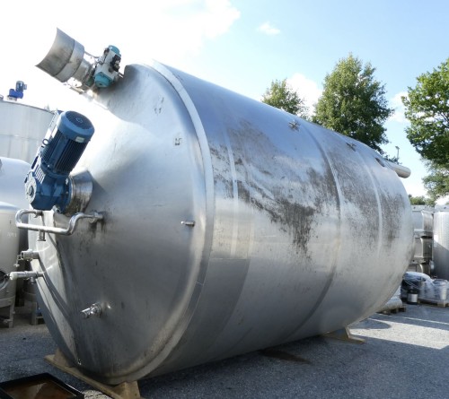 Behälter 25.000 Liter aus V2A. isoliert, gebraucht