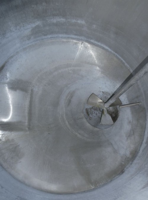 Behälter 1.000 Liter aus V2A, isoliert, gebraucht