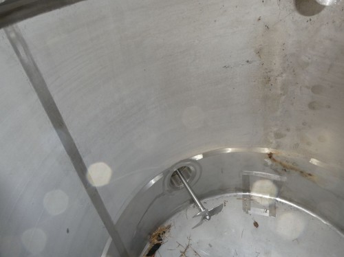 Behälter 4.500 Liter aus V2A einwandig, gebraucht