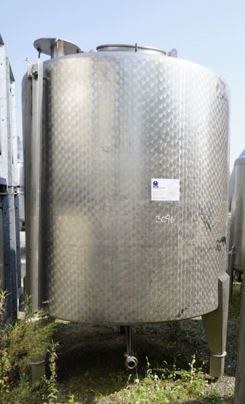 Behälter 4.500 Liter aus V2A einwandig, gebraucht