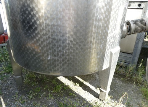 Behälter 4.500 Liter aus V2A einwandig, gebraucht