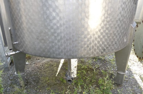 Behälter 4.500 Liter aus V2A einwandig, gebraucht