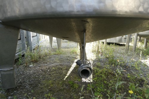 Behälter 4.500 Liter aus V2A einwandig, gebraucht