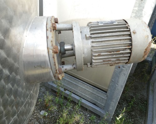 Behälter 4.500 Liter aus V2A einwandig, gebraucht