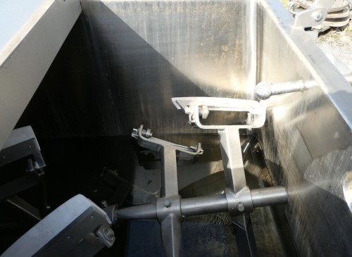 Mischbehälter 700 Liter, temperierbar, gebraucht
