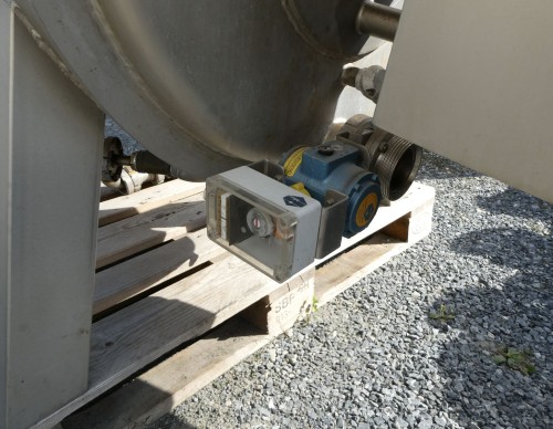 Mischbehälter 700 Liter, temperierbar, gebraucht