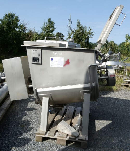 Mischbehälter 700 Liter, temperierbar, gebraucht