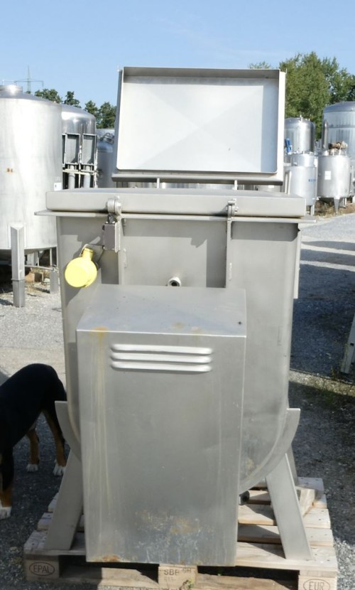 Mischbehälter 700 Liter, temperierbar, gebraucht