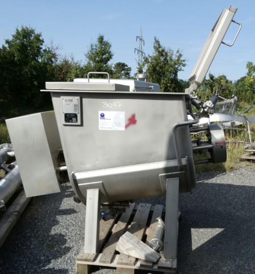 Mischbehälter 700 Liter, temperierbar, gebraucht