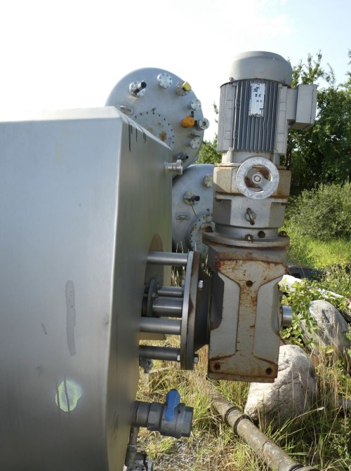 Mischbehälter 750 Liter, temperierbar, isoliert, gebraucht
