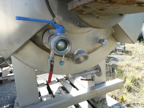 Mischbehälter 750 Liter, temperierbar, isoliert, gebraucht