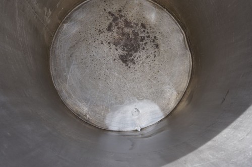 Behälter 500 Liter aus V2A, einwandig, gebraucht