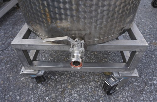 Behälter 300 Liter aus V2A, einwandig, gebraucht