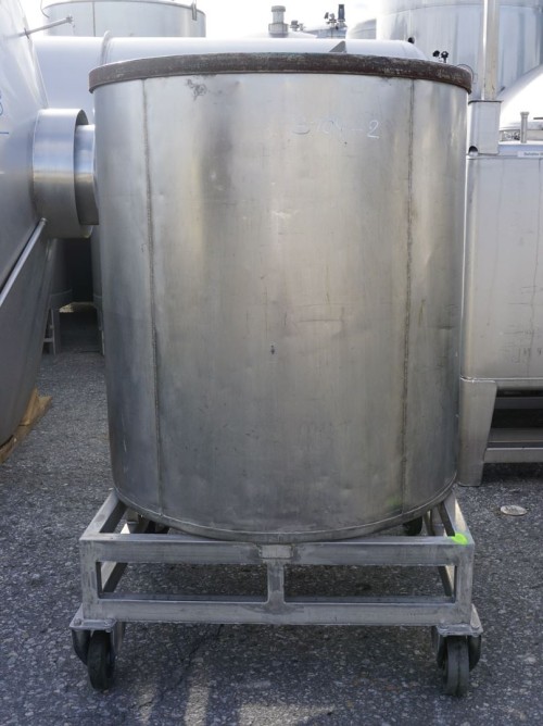 Behälter 850 Liter aus V2A, einwandig, gebraucht