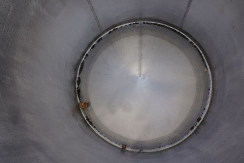 Behälter 850 Liter aus V2A, einwandig, gebraucht