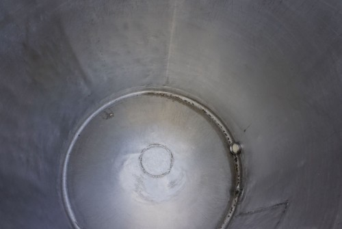 Behälter 600 Liter aus V2A, einwandig, gebraucht