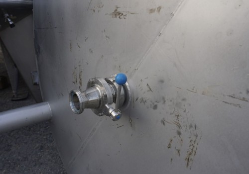 Behälter 2.100 Liter aus V4A, temperierbar, isoliert, gebraucht