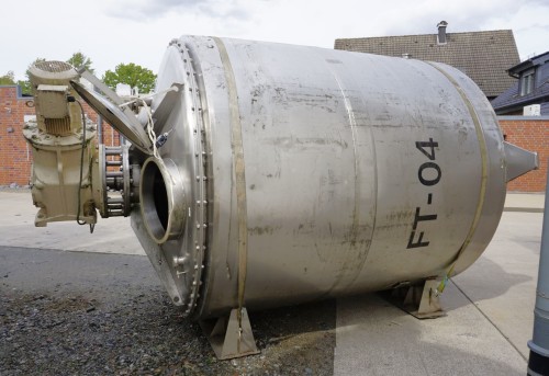 Behälter 7.000 Liter aus V2A, temperierbar, isoliert, gebraucht