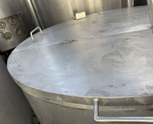 Behälter 2.000 Liter aus V2A einwandig, gebraucht