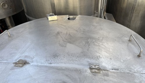 Behälter 2.000 Liter aus V2A einwandig, gebraucht