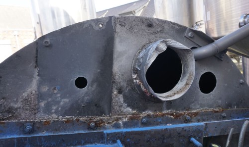 Behälter 2.000 Liter aus V2A einwandig, gebraucht