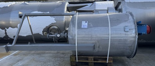 Behälter 2.000 Liter aus V2A einwandig, gebraucht