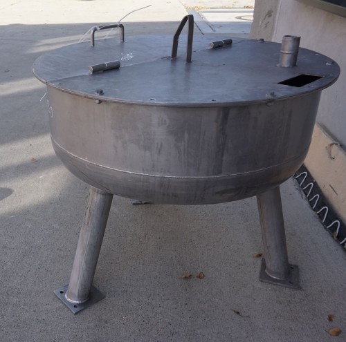 Behälter 300 Liter aus V4A einwandig, gebraucht