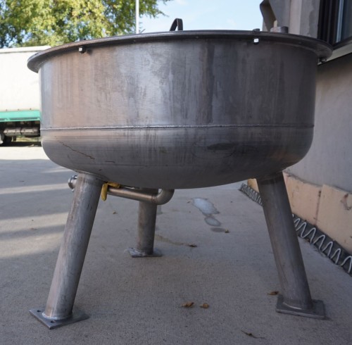 Behälter 300 Liter aus V4A einwandig, gebraucht