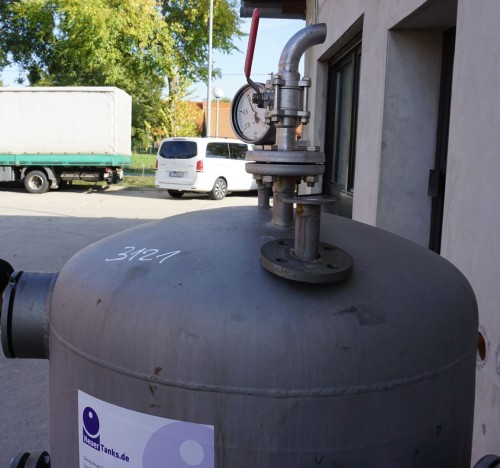 Behälter 230 Liter aus V2A einwandig, gebraucht