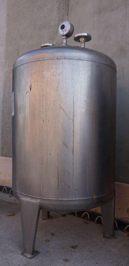 Behälter 300 Liter aus V4A einwandig, gebraucht