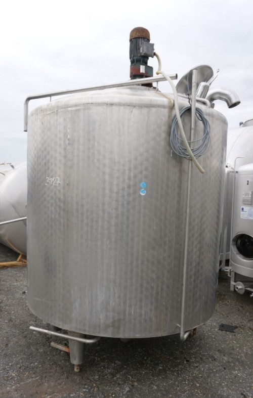 Behälter 2.500 Liter aus V2A isoliert, gebraucht