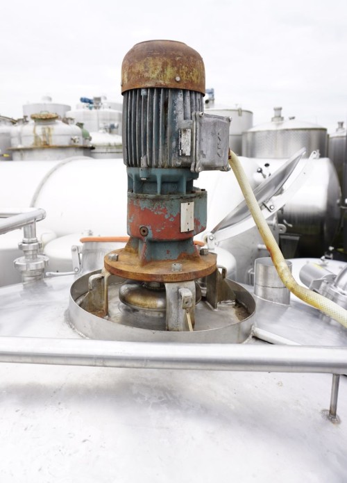 Behälter 2.500 Liter aus V2A isoliert, gebraucht