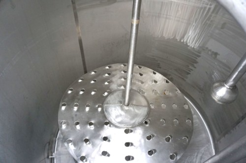 Behälter 2.500 Liter aus V2A isoliert, gebraucht