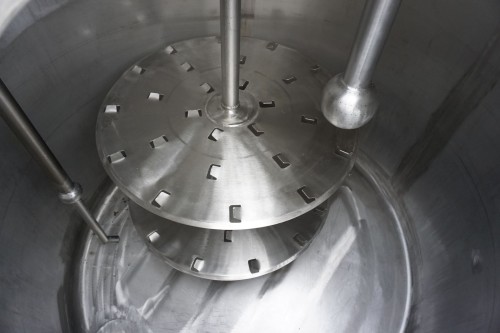 Behälter 1.000 Liter aus V2A isoliert, gebraucht