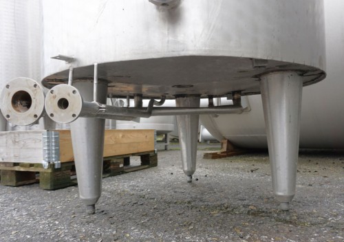 Behälter 700 Liter aus V2A isoliert, gebraucht