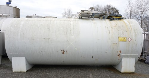 Behälter 15.000 Liter aus Stahl, doppelwandig, gebraucht