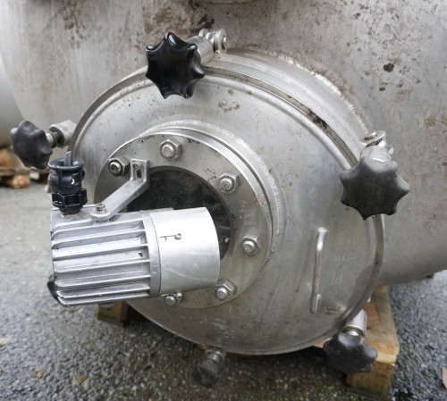 Behälter 3.640 Liter aus V4A temperierbar, isoliert, gebraucht