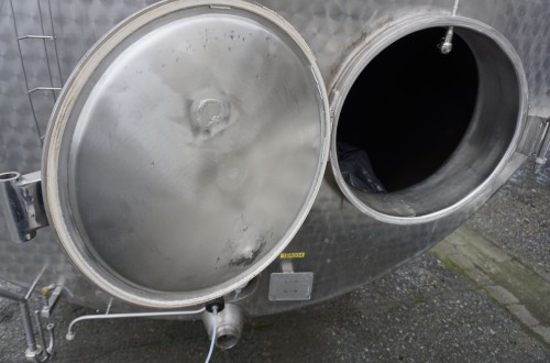 Behälter 15.000 Liter aus V2A isoliert, gebraucht