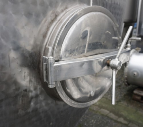 Behälter 15.000 Liter aus V2A isoliert, gebraucht