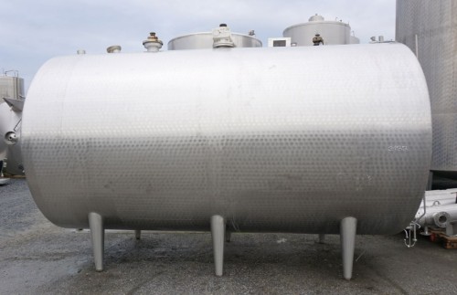 Behälter 15.000 Liter aus V2A isoliert, gebraucht