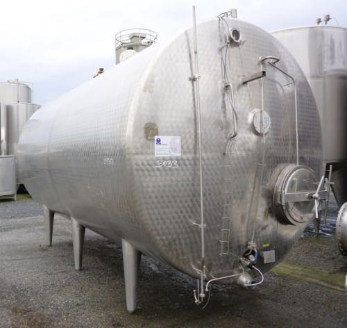 Behälter 15.000 Liter aus V2A isoliert, gebraucht