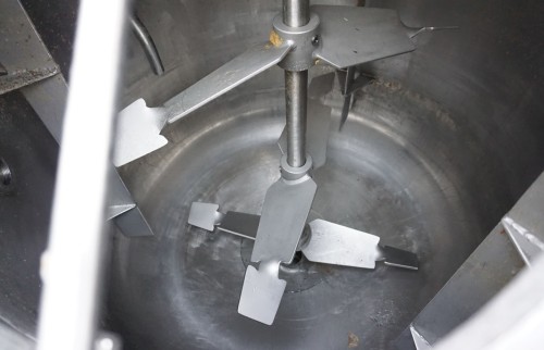 Behälter 500 Liter aus V2A temperierbar, gebraucht