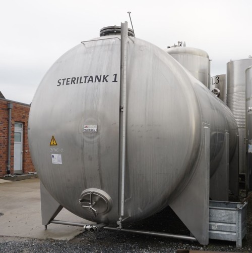 Behälter 42.000 Liter aus V2A einwandig, gebraucht