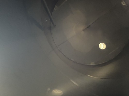 Behälter 37.000 Liter aus V2A, einwandig, gebraucht