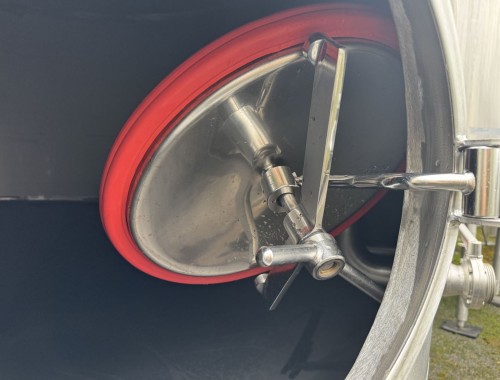 Behälter 37.000 Liter aus V2A, einwandig, gebraucht