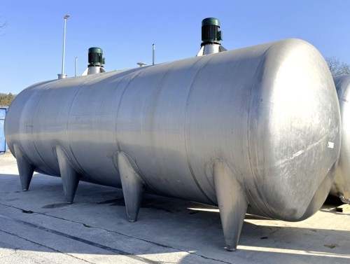 Behälter 40.000 Liter aus V2A einwandig, gebraucht