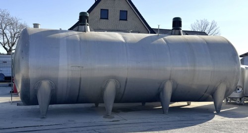 Behälter 40.000 Liter aus V2A einwandig, gebraucht